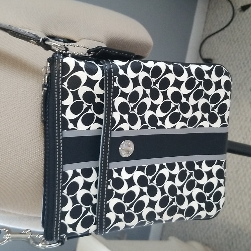 Coach cross body purse